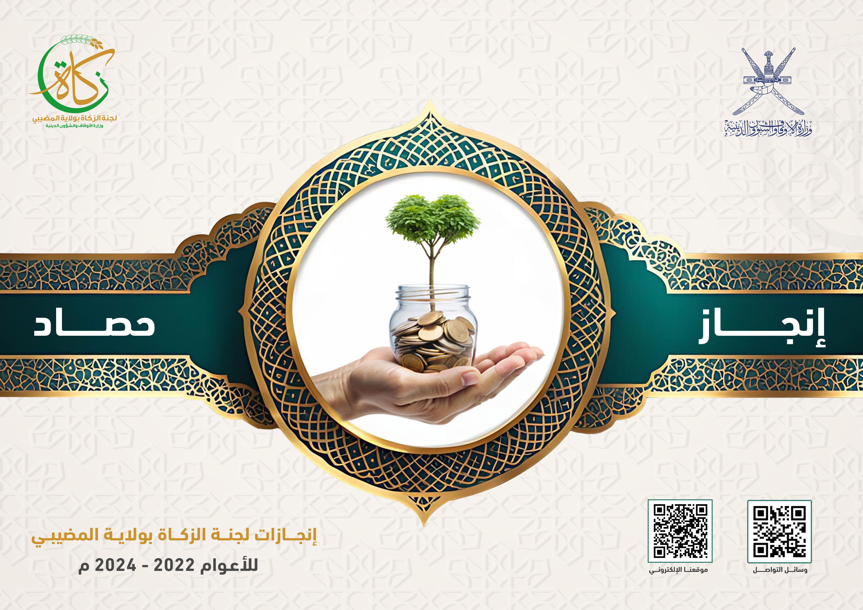  إحصائيات لجنة الزكاة 2021 - 2024 